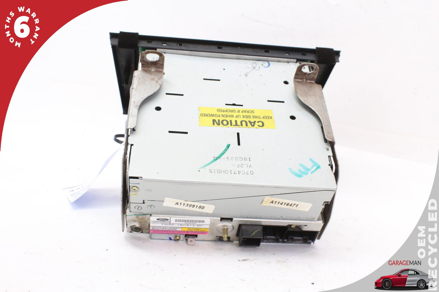 2002-2005 Ford Thunderbird Front Radio Stereo 6 Disk CD Player 1W6F18C815BF OEM