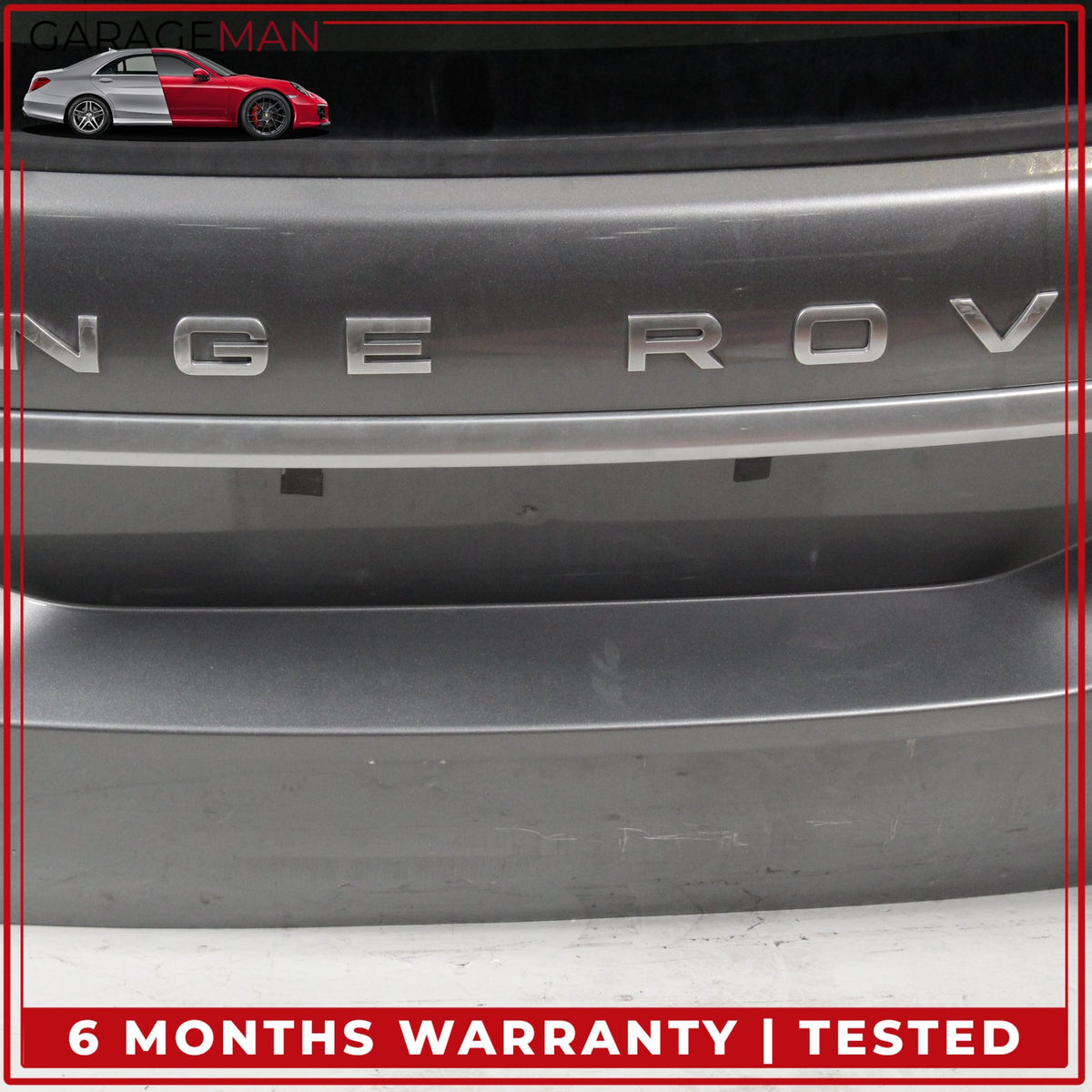 2014-2022 LR Range Rover Sport L494 Trunk Lid Liftgate Hatch Shell Gray OEM