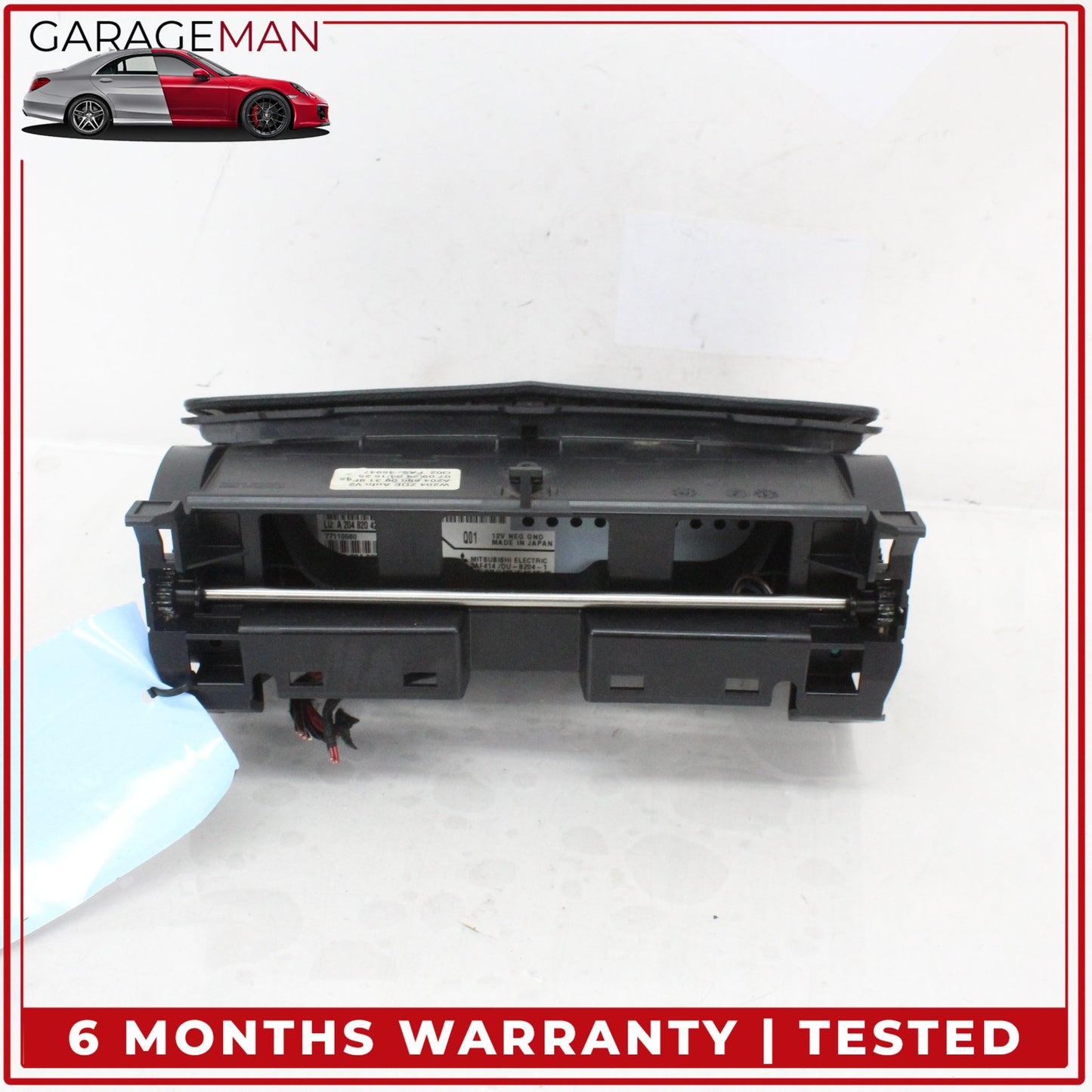 2008-2011 Mercedes W204 C300 Navigation LCD Display Screen Monitor w/ Cover OEM