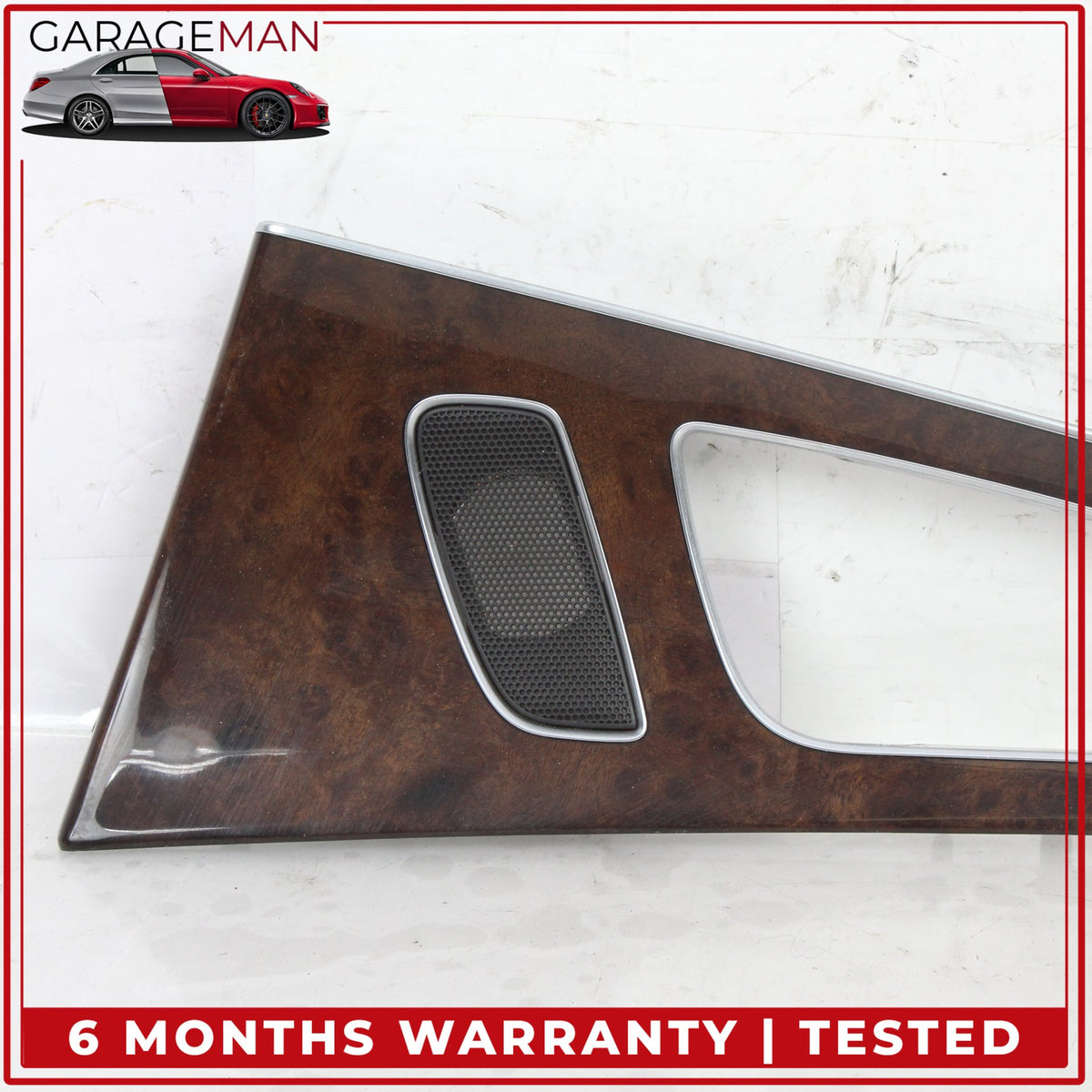 2012-2018 Audi A6 A7 Front and Rear Side Door Trim Cover Panel Wood Set OEM