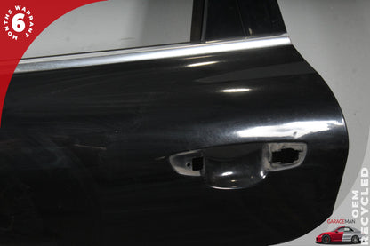 2011-2018 Porsche Cayenne 958 Rear Left Side Door Shell Black 95853301100 OEM