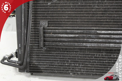 2008-2010 Porsche Cayenne 957 Engine Cooling Radiator AC A/C Condenser Assy OEM