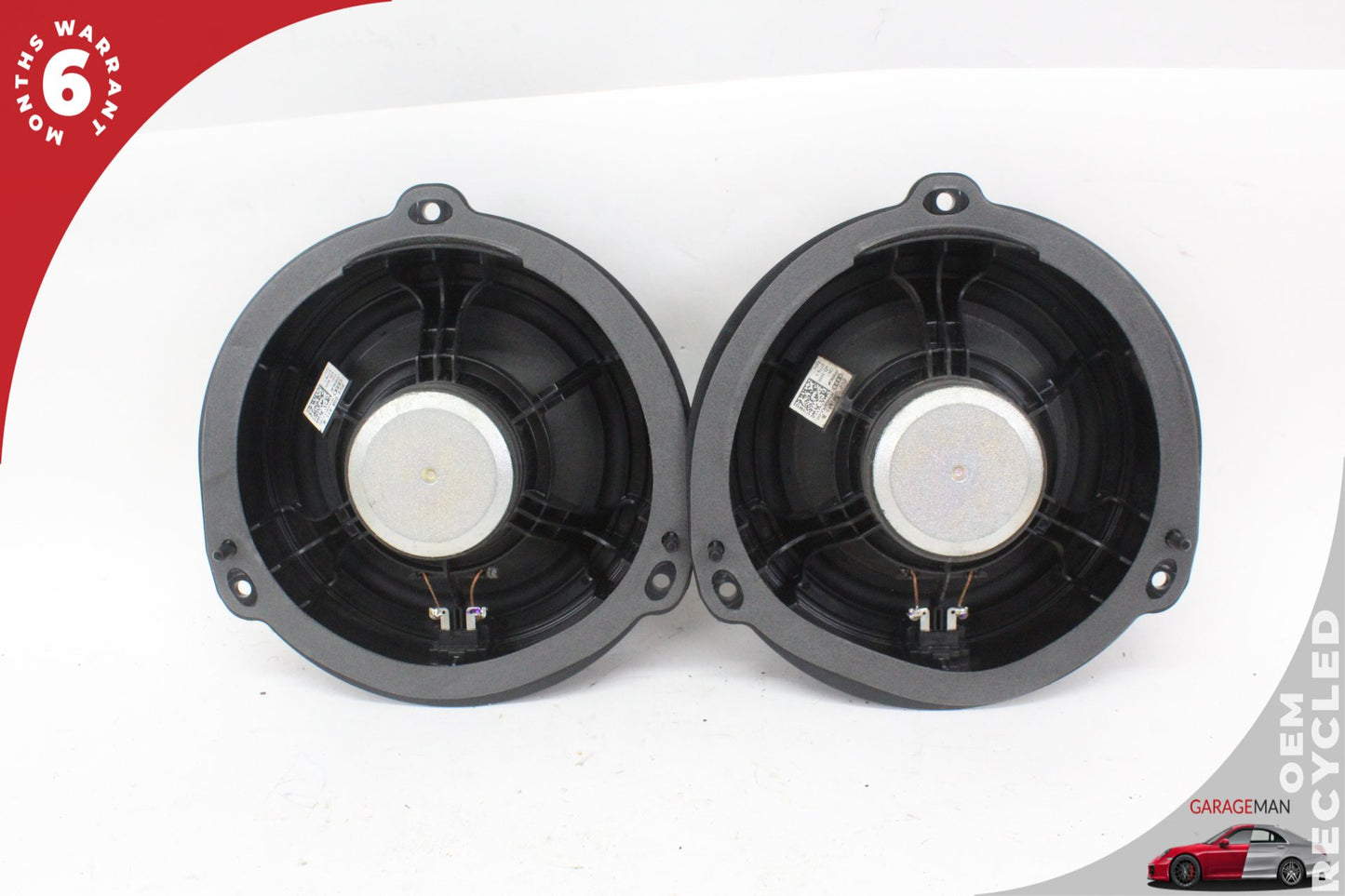 15-20 Audi A3 8V Sedan Rear Left & Right Door Audio Speaker Set 8V4035411B
