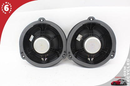 15-20 Audi A3 8V Sedan Rear Left & Right Door Audio Speaker Set 8V4035411B