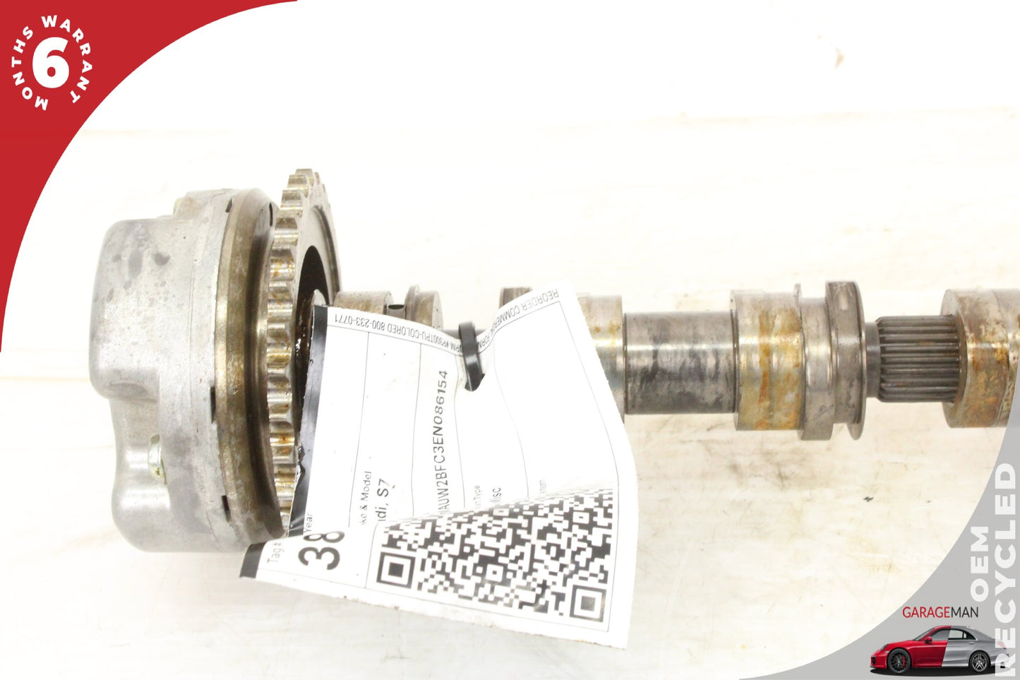 2013-2018 Audi S7 4G FWD 4.0L Left Side Intake Camshaft 06E109083N