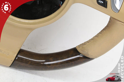 2010-2016 Porsche Panamera 970 Cayenne 958 Steering Wheel Wood 7PP419091AF OEM