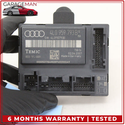 2007-2009 Audi Q7 Front Left Driver Side Door Control Module Unit 4L0959793B OEM
