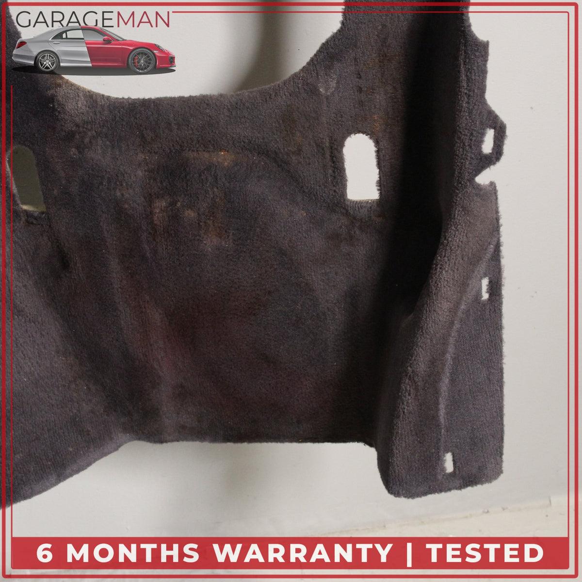 1999-2004 Porsche 911 Carrera 996 Front Floor Carpet Trim Black 99655101102 OEM