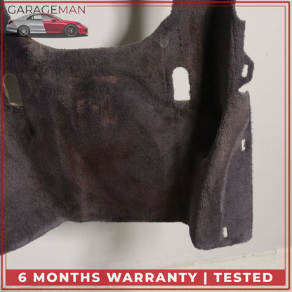 1999-2004 Porsche 911 Carrera 996 Front Floor Carpet Trim Black 99655101102 OEM