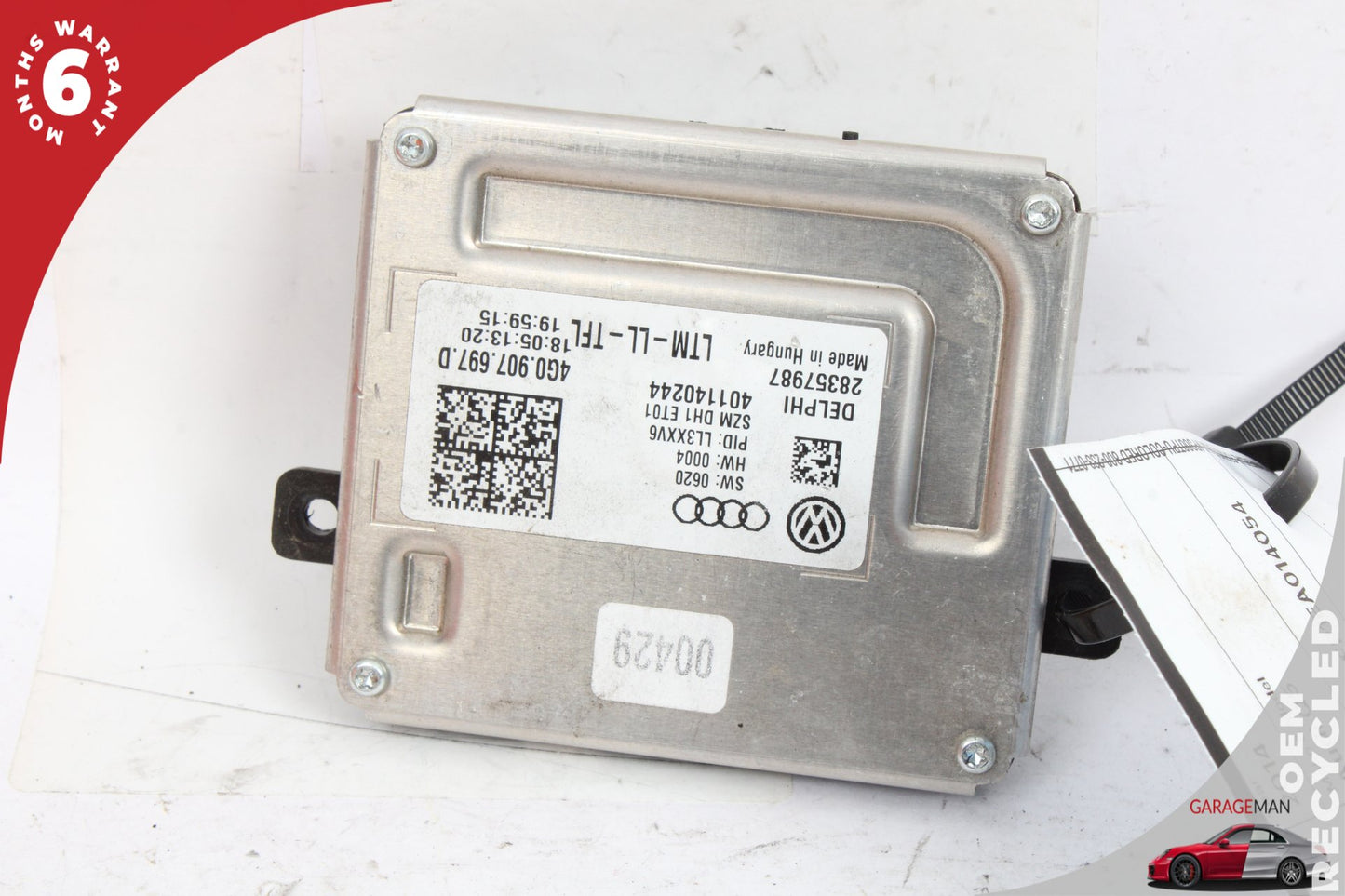 2013-2017 Audi Q5 SQ5 LED DRL Head Light Headlight Ballast Module 4G0907697D OEM