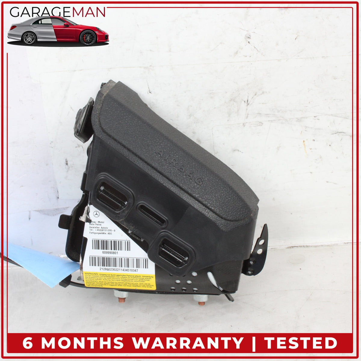 2010-2018 Mercedes W212 E400 Sedan Front Left Side Seat Airbag 2128602302 OEM