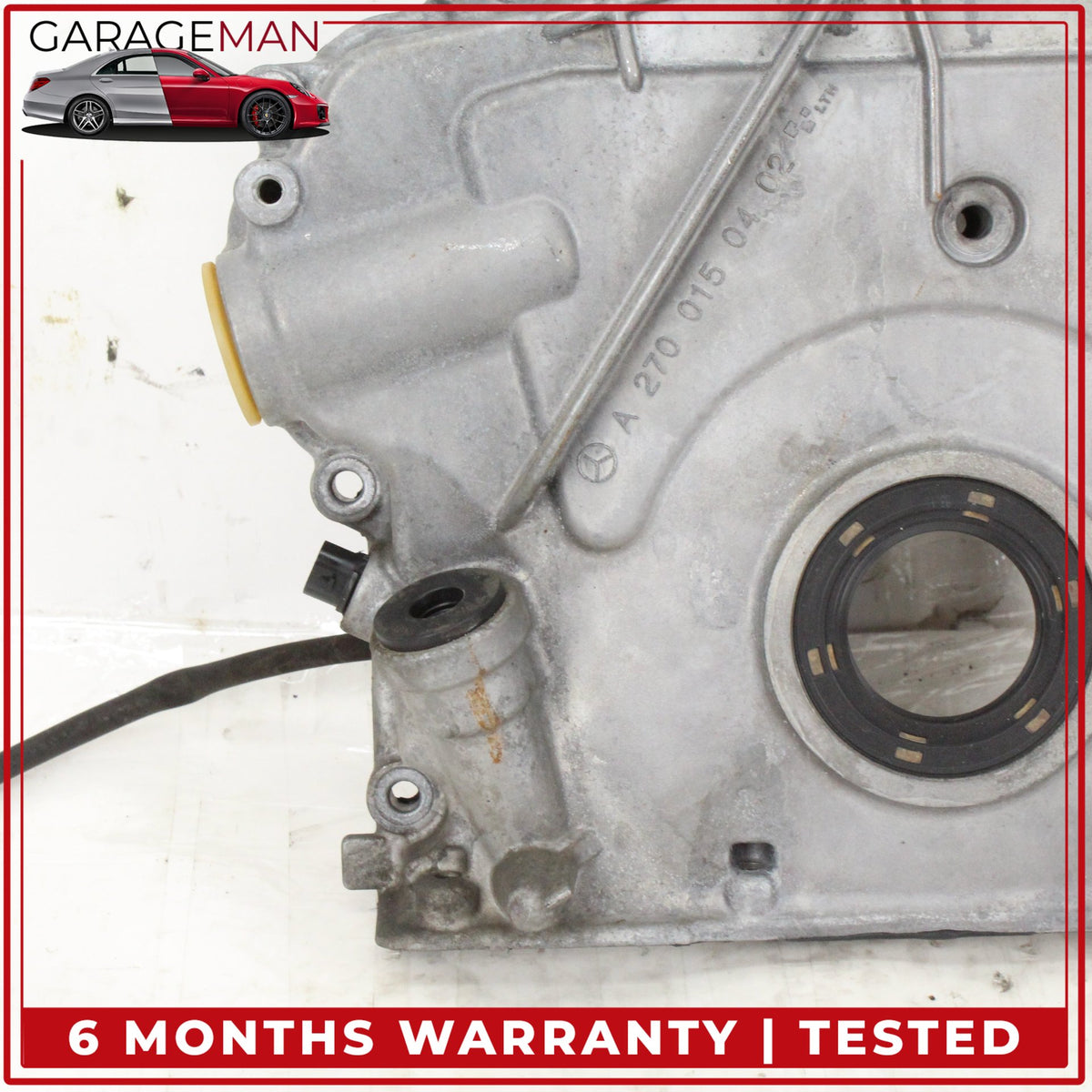 2015-2020 Mercedes W117 CLA250 GLA250 Engine Timing Cover 2700150402 OEM