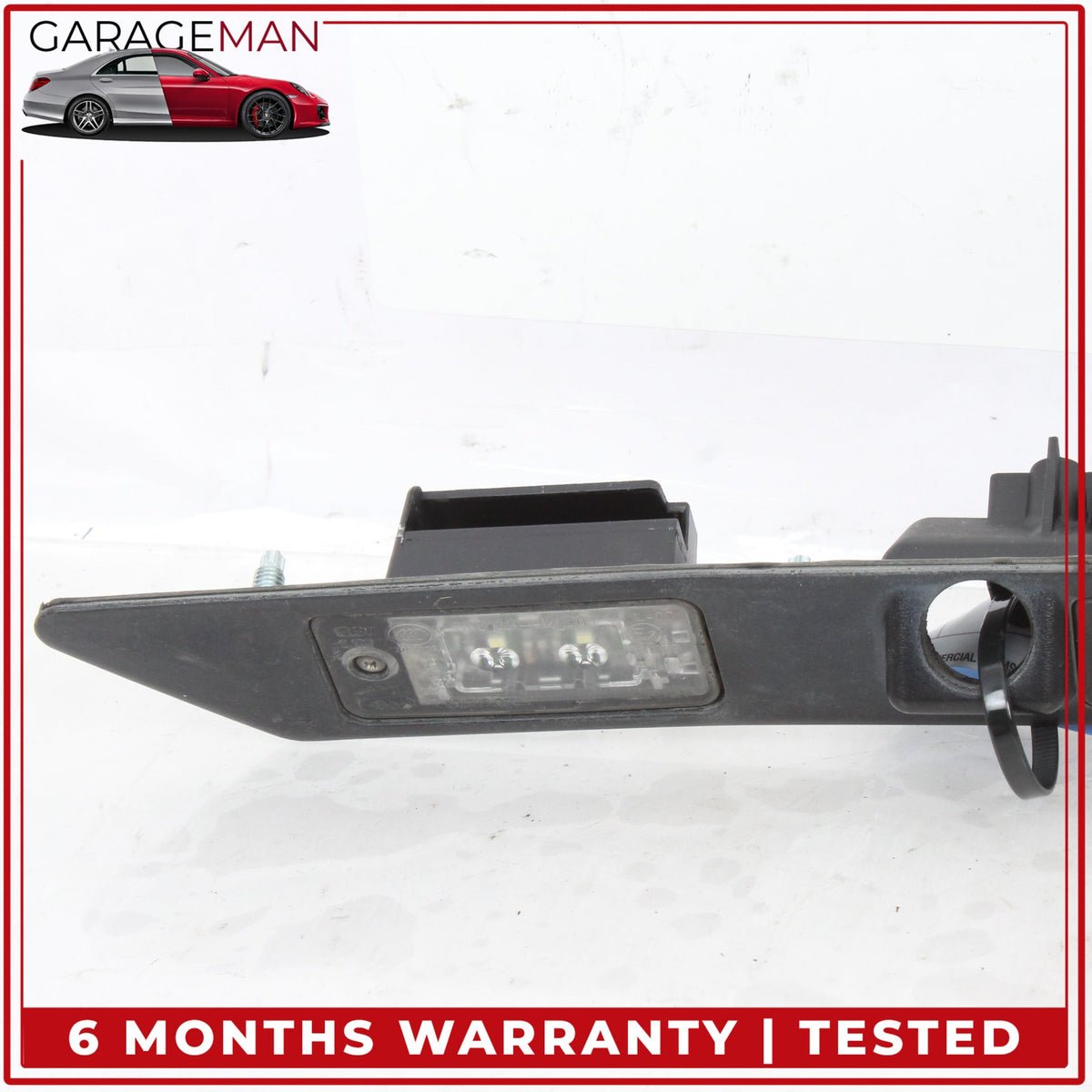 2010-2015 Audi Q7 Trunk Tailgate Open Release Handle License Plate Light OEM