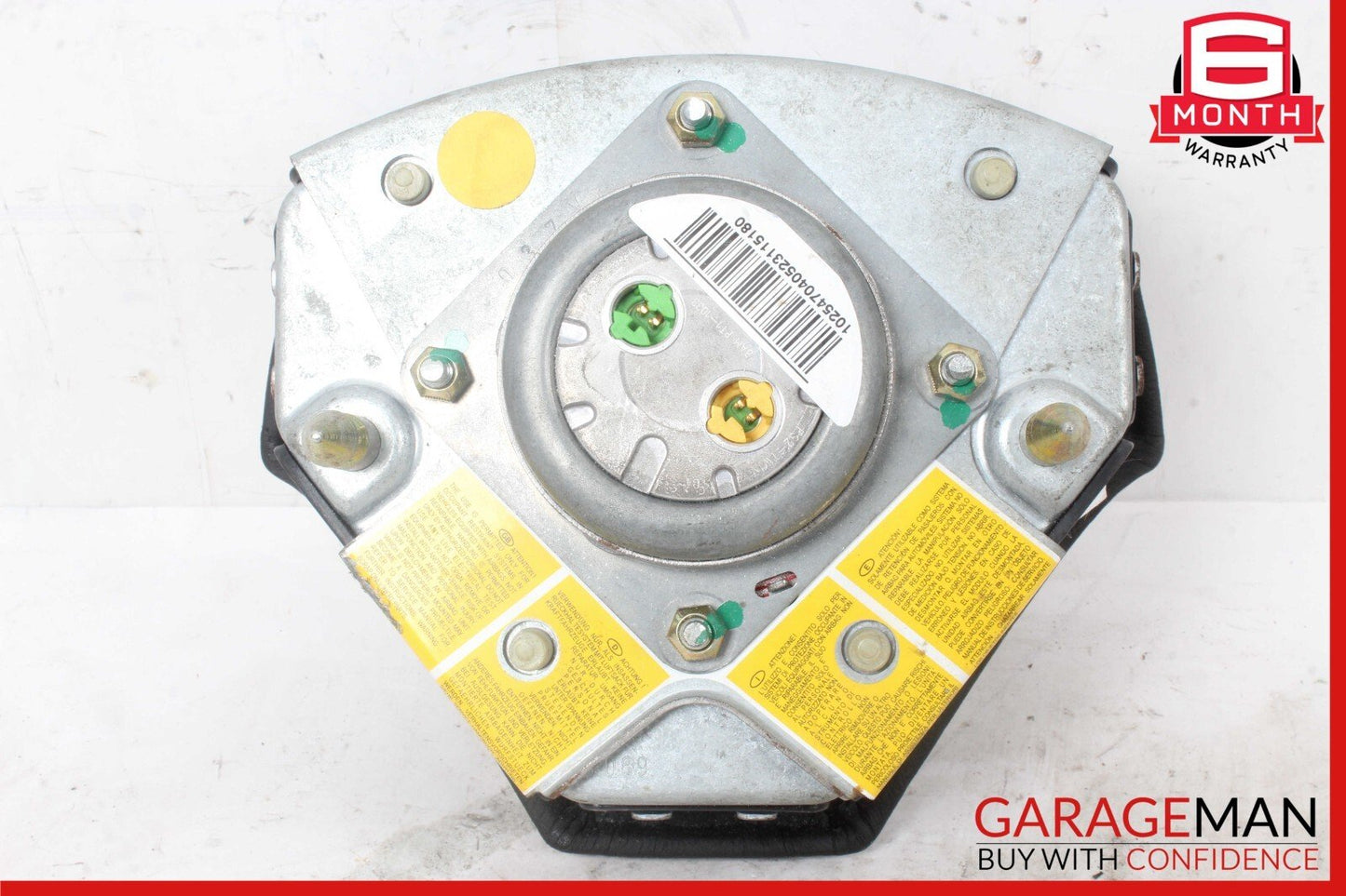 03-13 Maserati Quattroporte M139 Steering Wheel Air Bag Airbag Black OEM