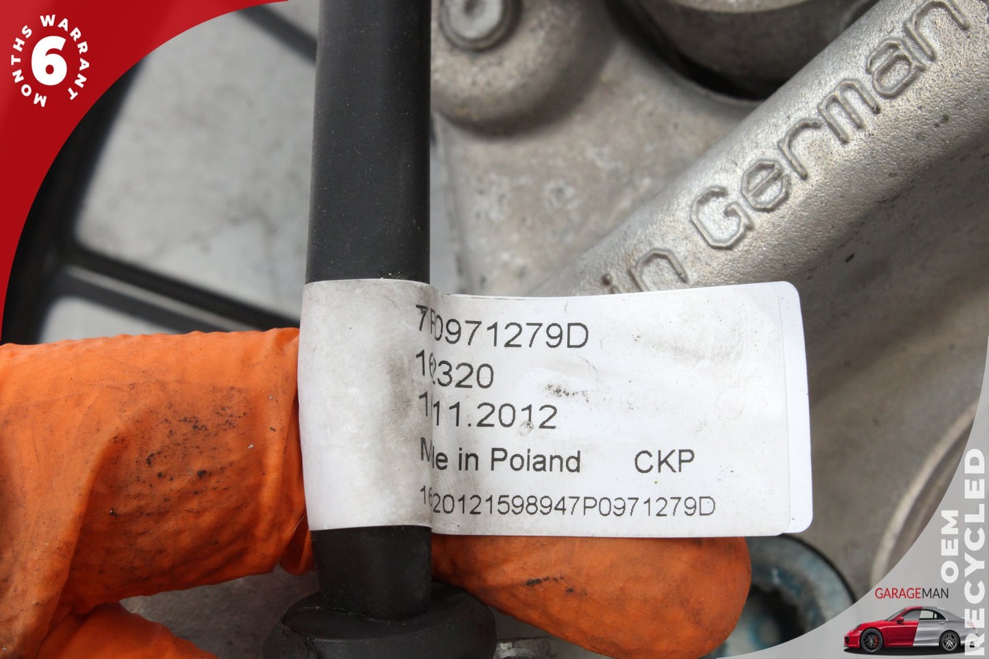 2011-2018 Porsche Cayenne 958 Rear Right Side Spindle Knuckle Wheel Hub OEM