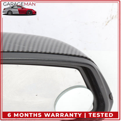 2012-2018 BMW 328i F30 Front Right Side Door Rear View Mirror Carbon Fiber OEM