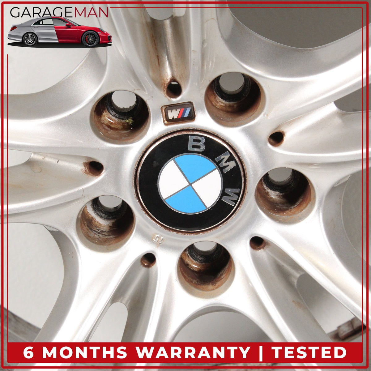 2009-2017 BMW 550i 535i 740i 750i Rear Wheel Rim 10JX20EH2 IS41 7841824 OEM