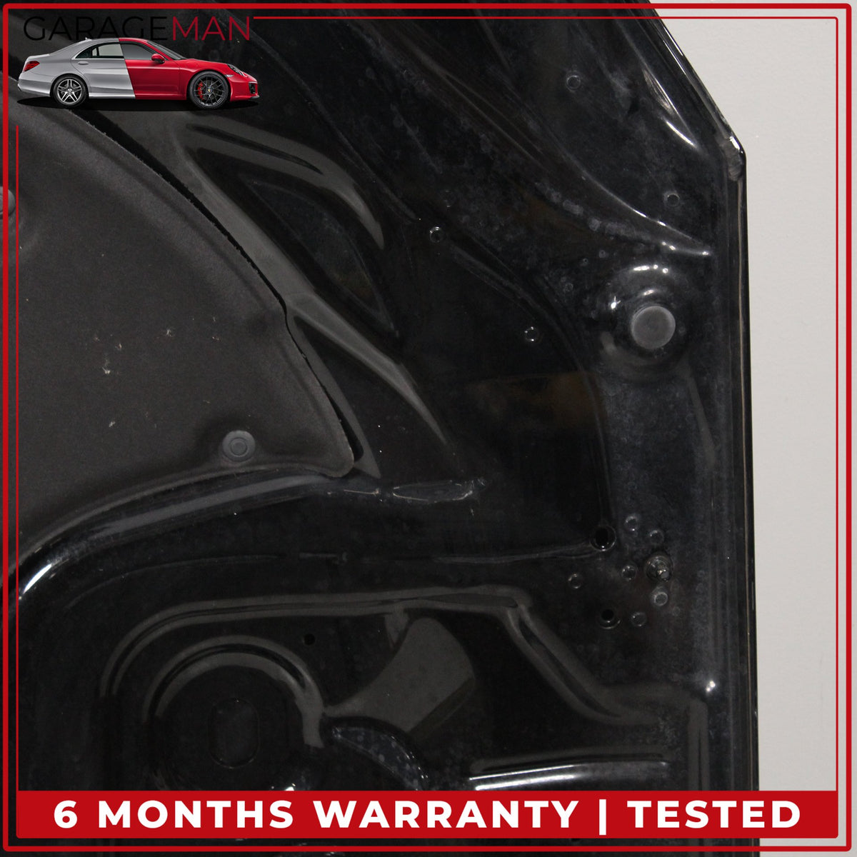 2014-2016 Mercedes W212 E400 E550 Front Hood Bonnet Panel Black 2128800357 OEM
