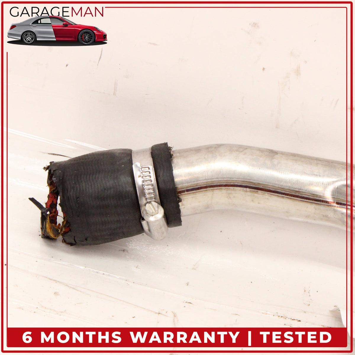 2016-2021 RR Sport L494 306DT 3.0L Turbocharger Intercooler Air Inlet Hose OEM