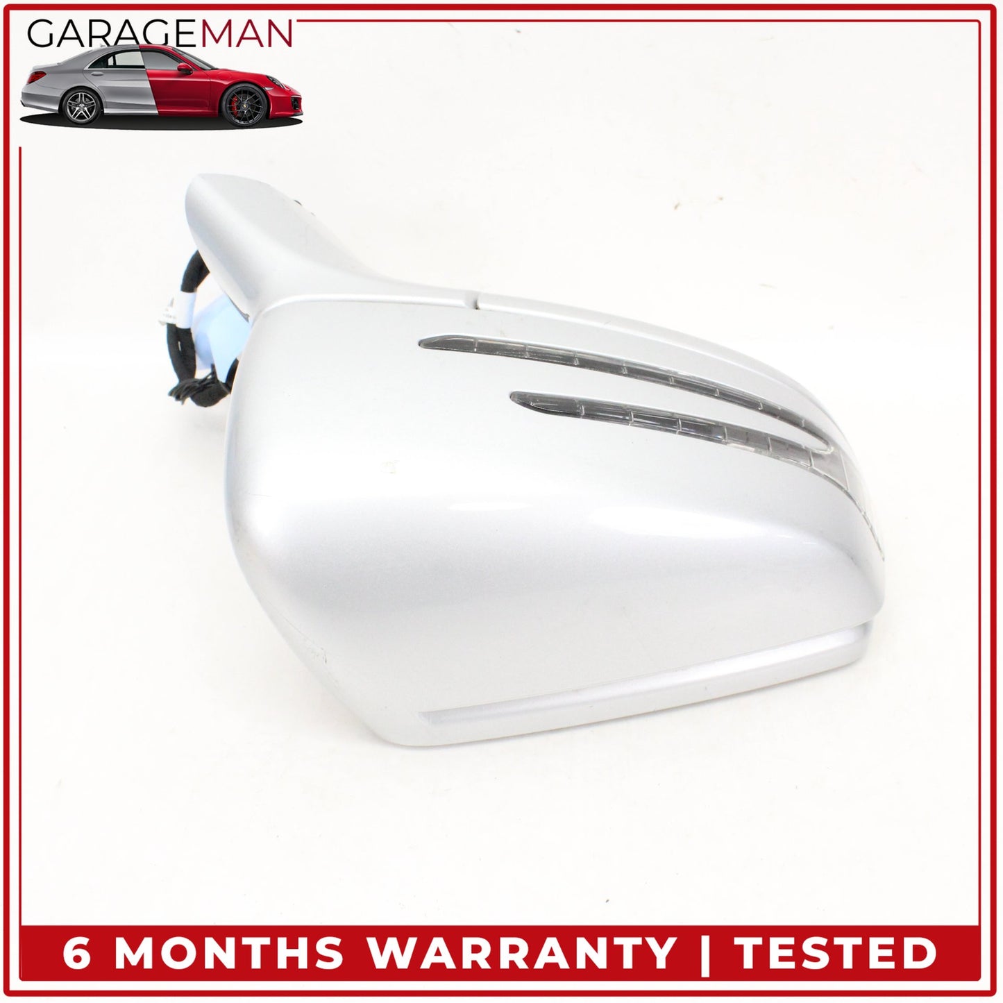 2012-2018 Mercedes W218 CLS550 Right Side Rear View Door Mirror w/ Blind Spot