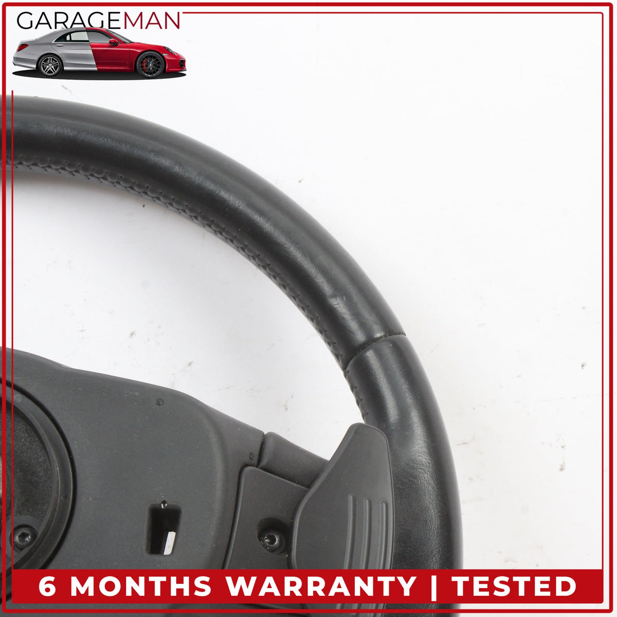 2012-2015 Jaguar XF X250 Front Left Side Steering Wheel w/ Paddle Shifters OEM