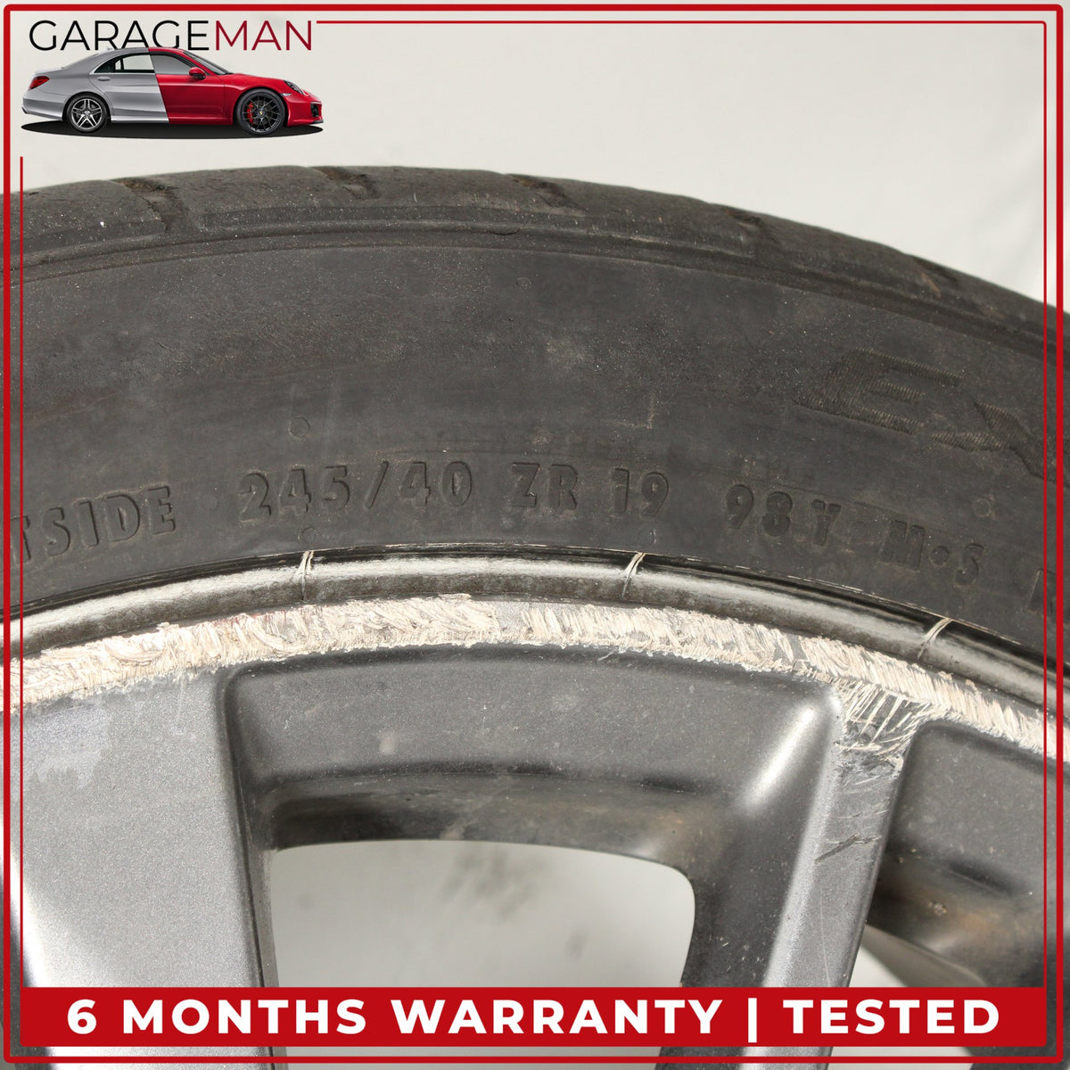2014-2024 Infiniti Q50 V37 Front or Rear Wheel Rim w/ Tire 9Jx19 D0C004HK9C OEM