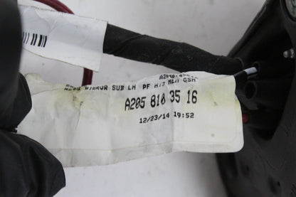 15-20 Mercedes W205 C300 Front Left Side Door Rear View Mirror w/ Blind Spot OEM