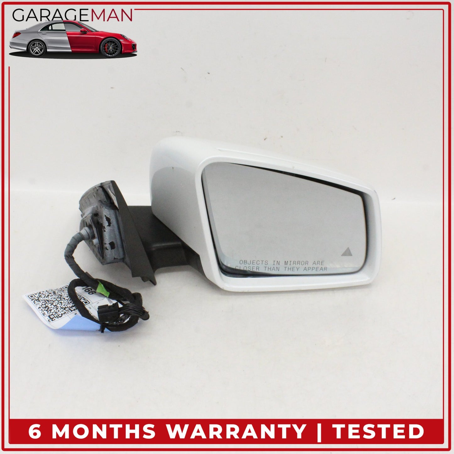 2014-2019 Mercedes W117 CLA250 Front Right Rear View Mirror w/ Blind Spot OEM