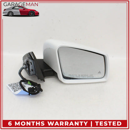 2014-2019 Mercedes W117 CLA250 Front Right Rear View Mirror w/ Blind Spot OEM
