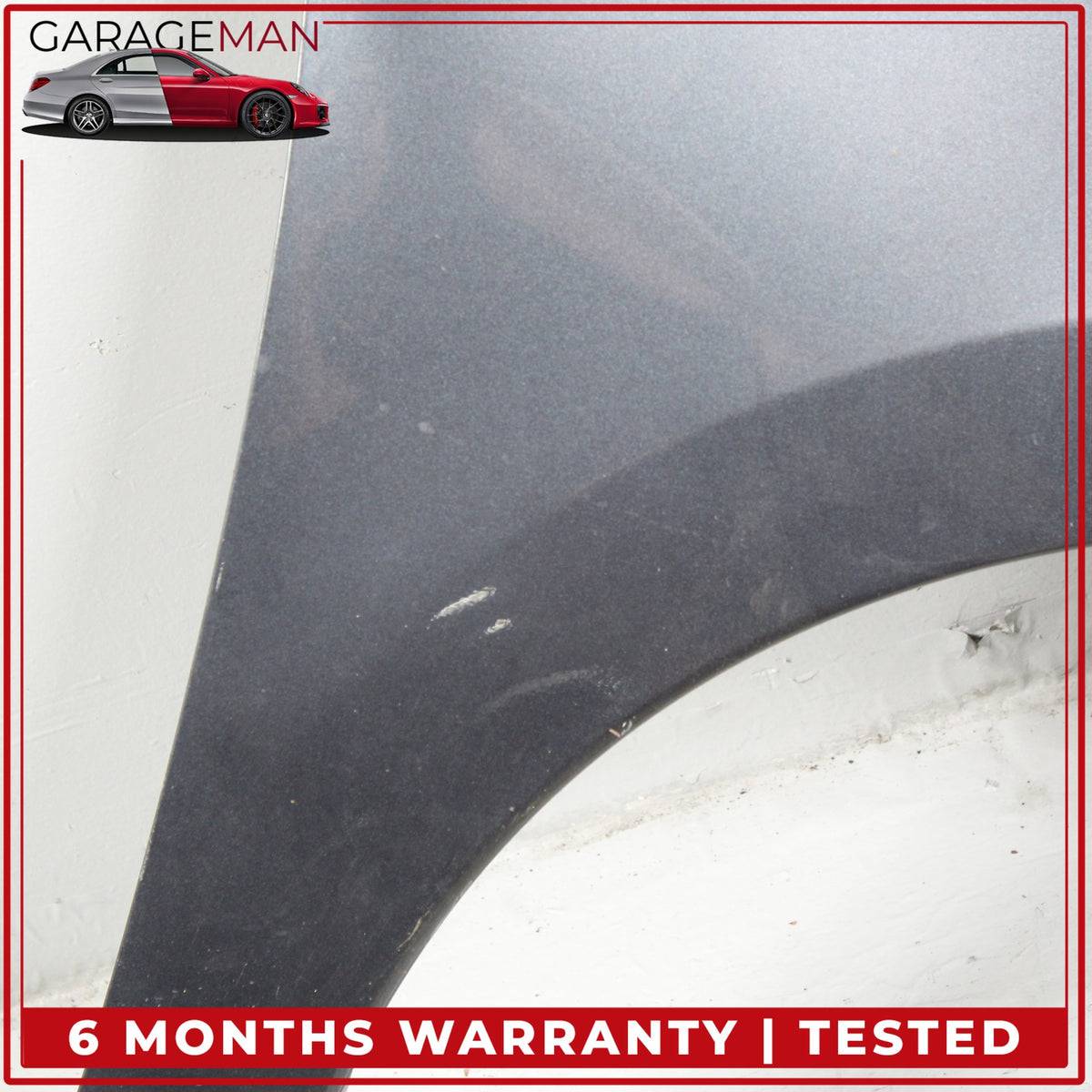 2013-2017 Nissan Leaf Front Right Passenger Side Fender Wing Panel Gray OEM