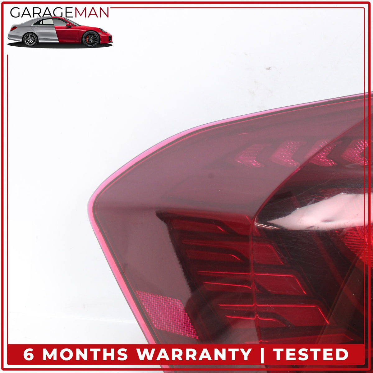 2012-2015 BMW 328i F30 Rear Left Driver Side Outer Tail Light Lamp 7372785 OEM