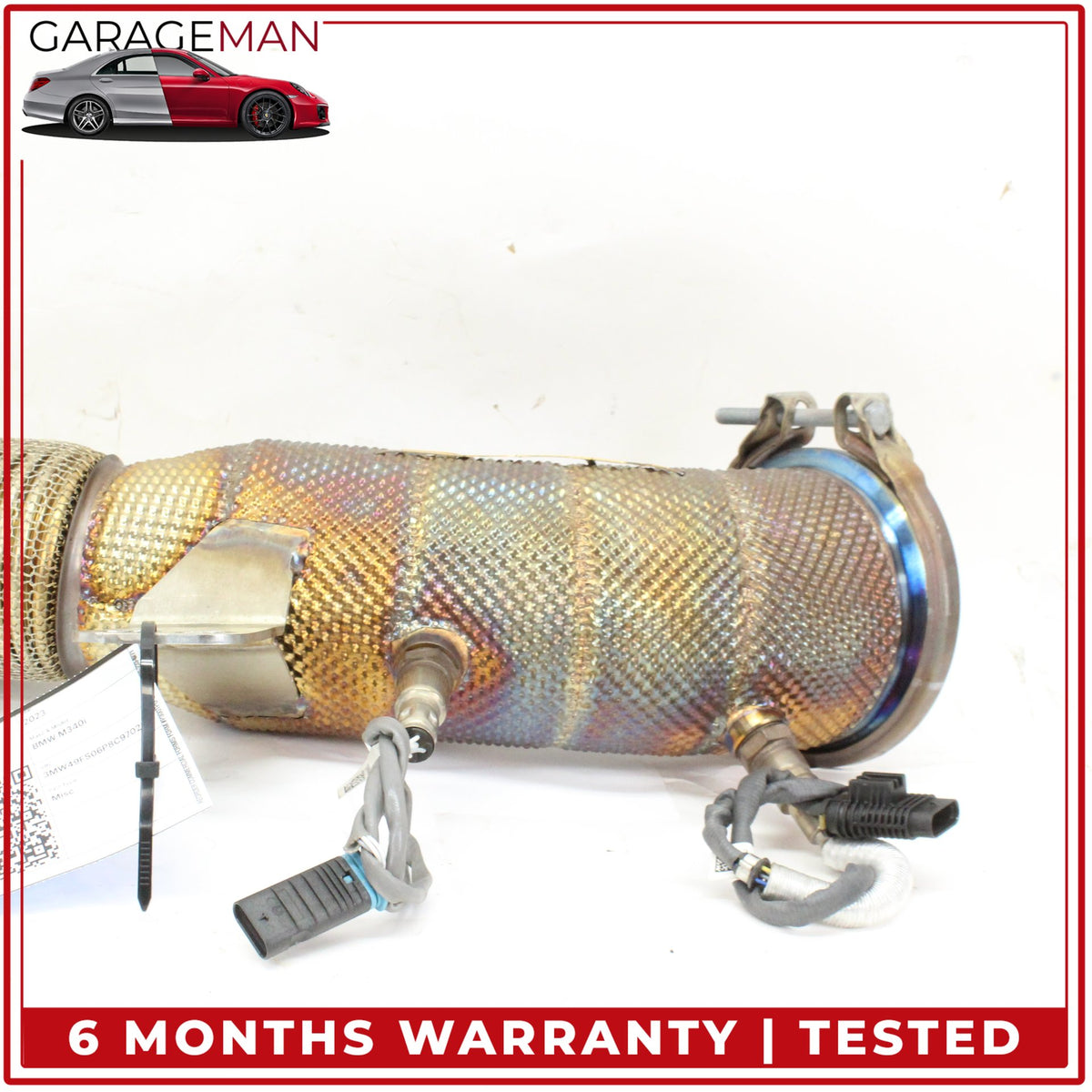 2019-2025 BMW M340i G20 B58 3.0L VRSF Exhaust Pipe