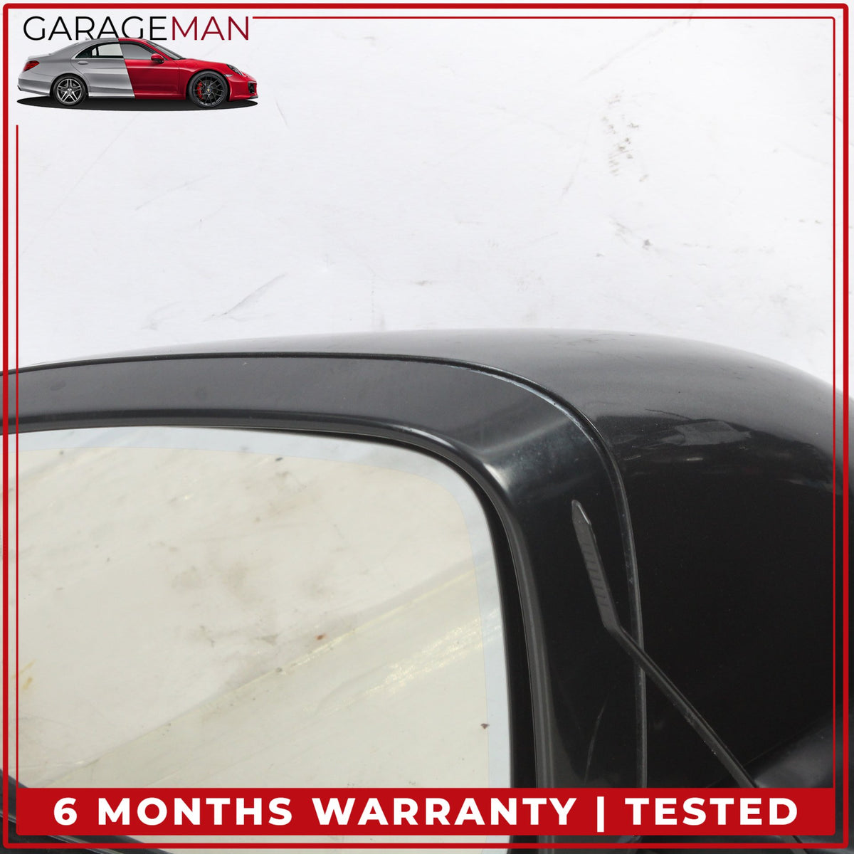 2010-2015 Jaguar XF X250 Front Left Side Door Rear View Mirror w/ Blind Spot OEM