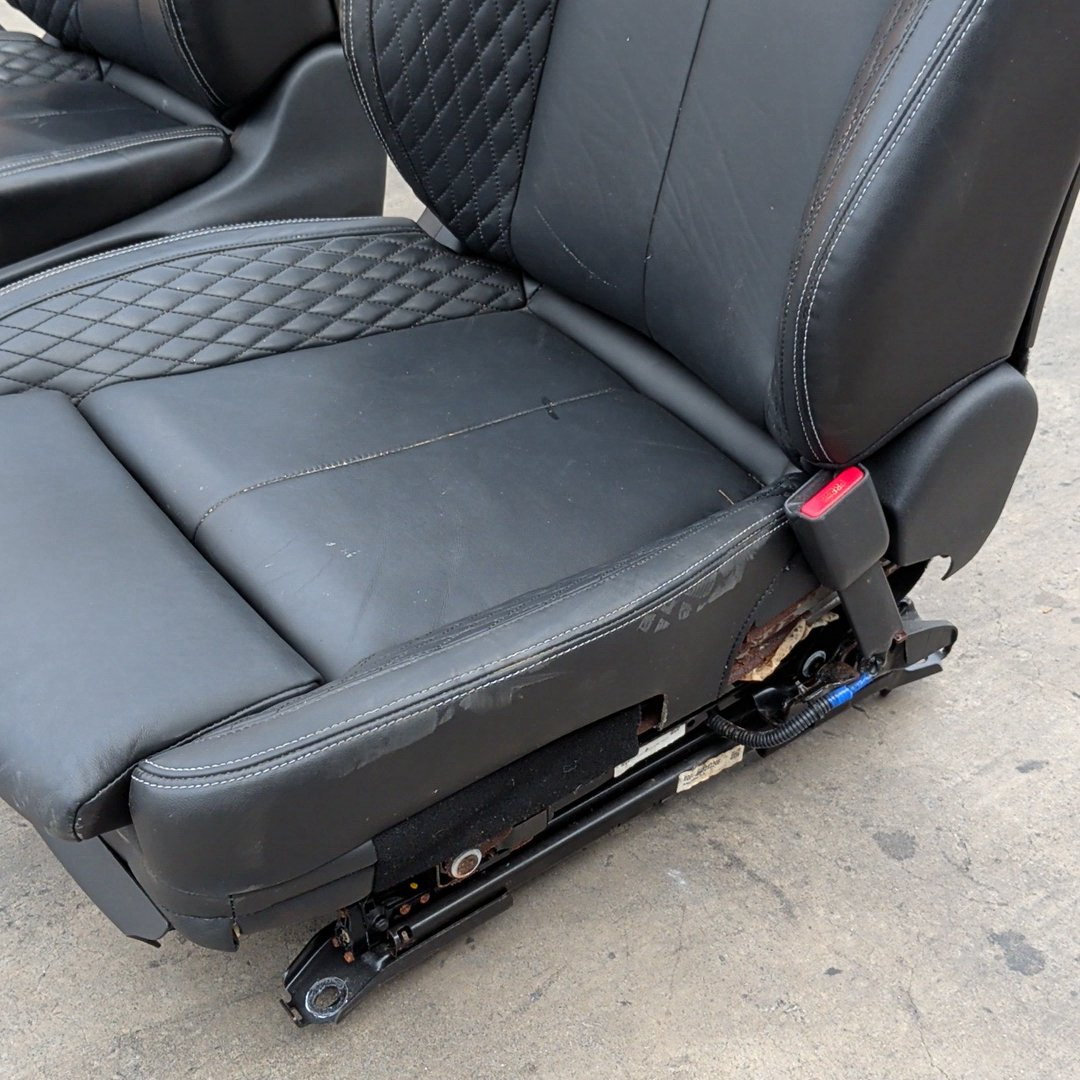 2016-2020 Infiniti Q50 V37 Red Sport Front and Rear Complete Seat Assembly OEM