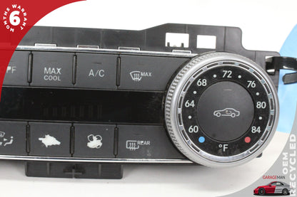 2008-2011 Mercedes W204 C300 AC Temperature Climate Control Switch Panel OEM