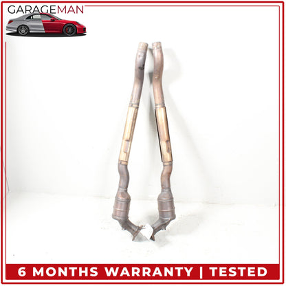 2004-2019 Maserati GranTurismo M145 Left and Right Side Exhaust Downpipe Set OEM