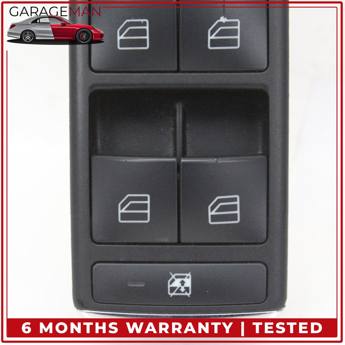 2008-2014 Mercedes W204 C250 Front Left Side Master Window Control Switch OEM