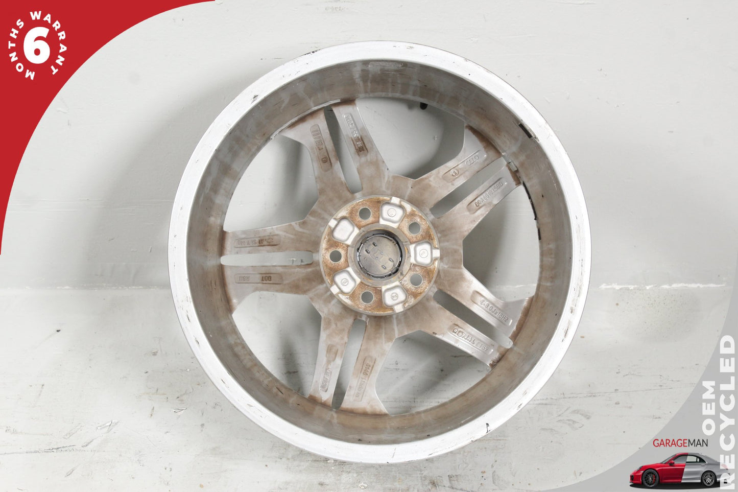 2018-2019 Audi Q5 Wheel Rim Twin 5 Spoke 8.0JX18H2 ET39 80A601025BD OEM