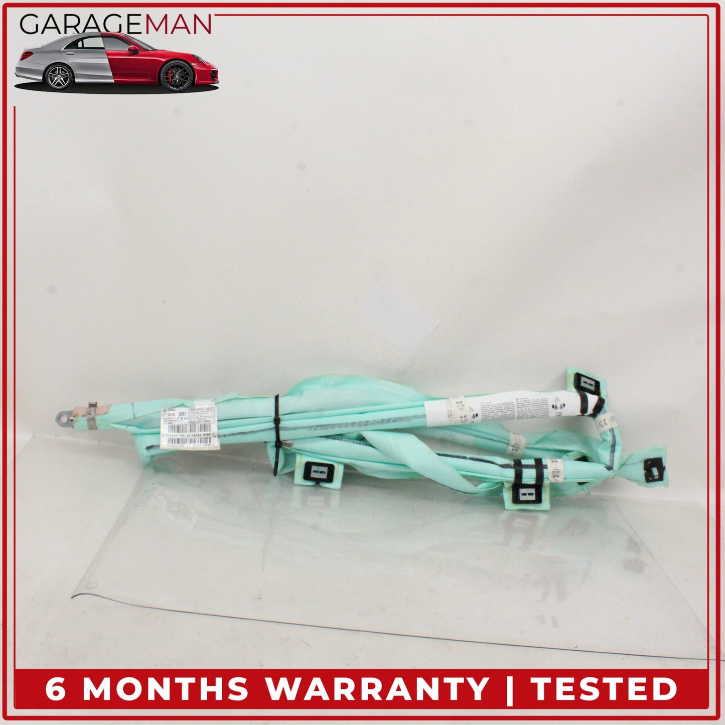 2014-2020 Mercedes W222 S550e Left Driver Side Upper Roof Curtain Air Bag OEM