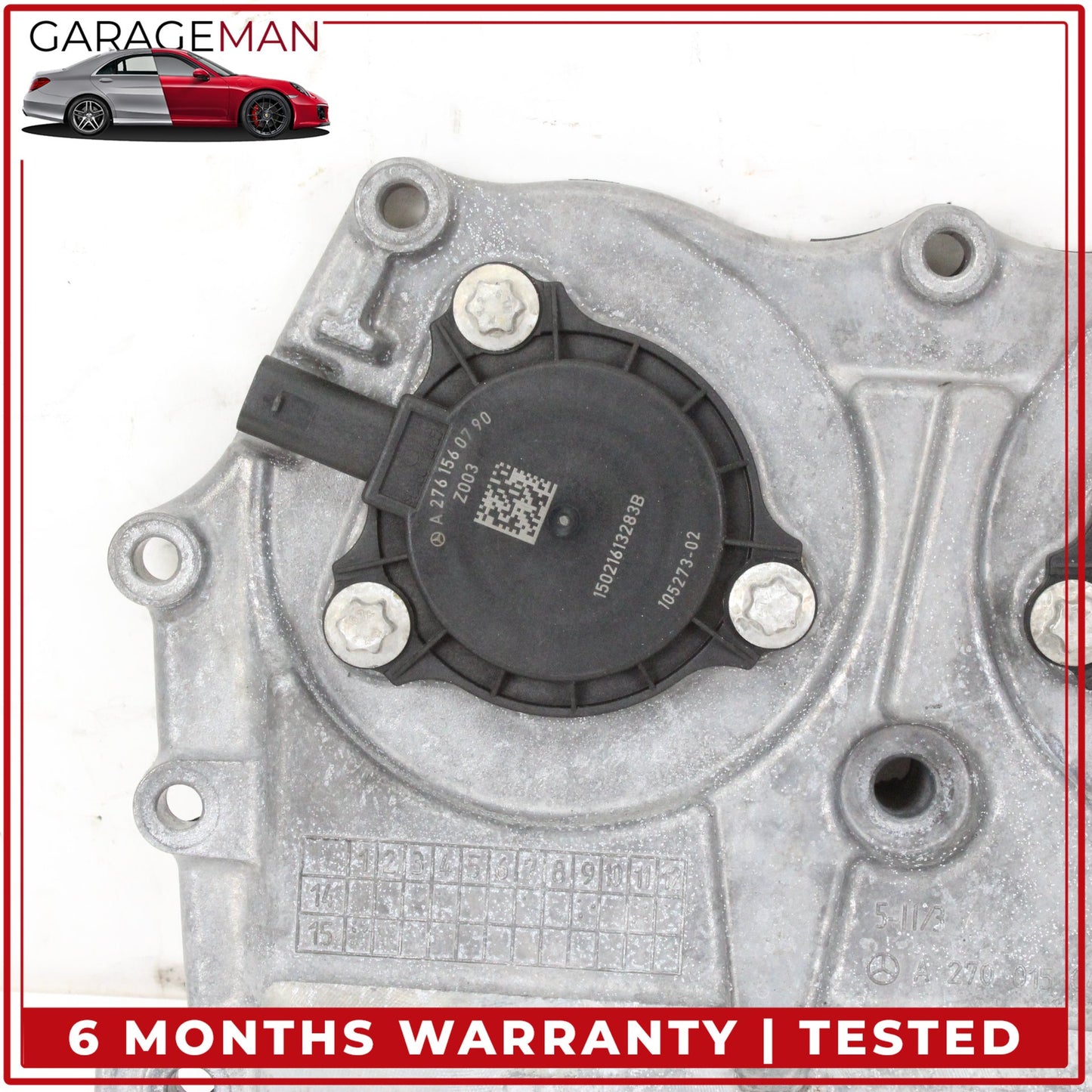 2014-2019 Mercedes W117 CLA250 Engine Rear Timing Valve Cover 2700150400 OEM
