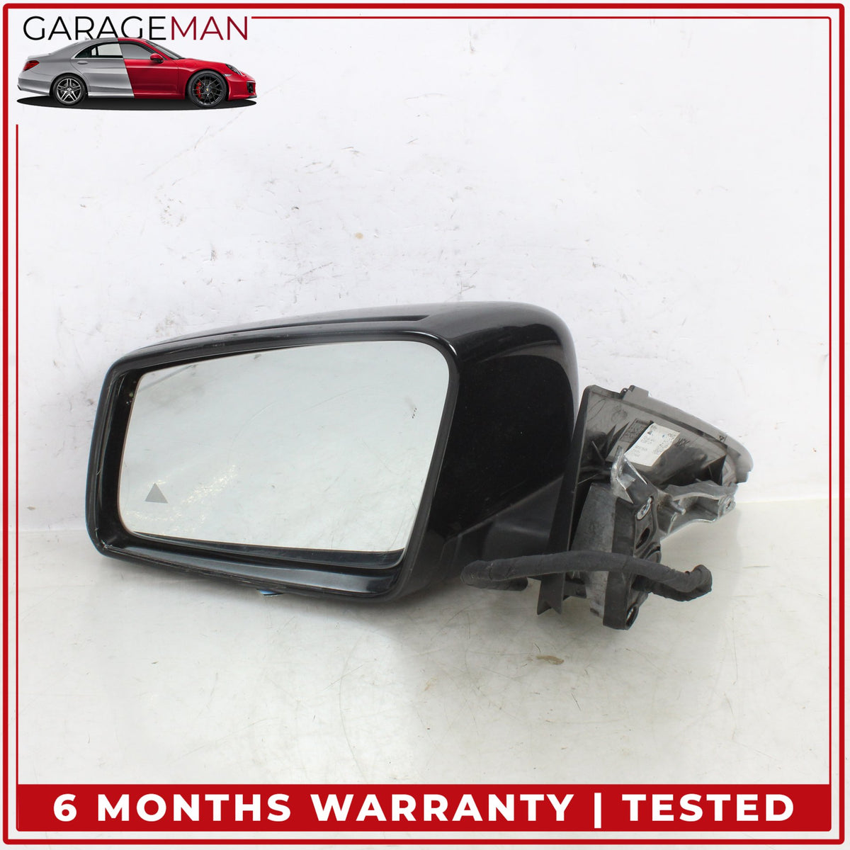 2015-2020 Mercedes X156 GLA250 Left Side Door Rear View Mirror w/ Blind Spot OEM
