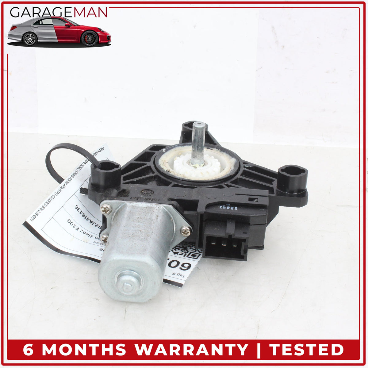 2015-2023 Mercedes W213 E300 Rear Right Window Regulator Motor 2139060602 OEM