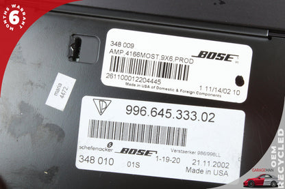 2003-2004 Porsche 911 996 Boxster 986 Audio Amplifier AMP Bose 99664533302 OEM