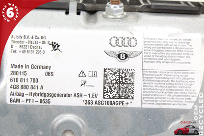 2012-2018 Audi A6 A7 S6 S7 Front Left Driver Side Knee Airbag 4G8880841A OEM