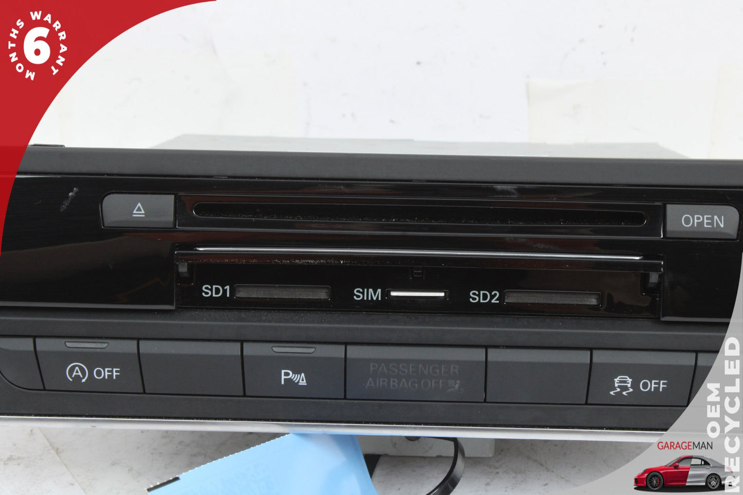 2012-2018 Audi A6 A7 Front Dash Audio Radio Receiver Player 4G0035746F OEM