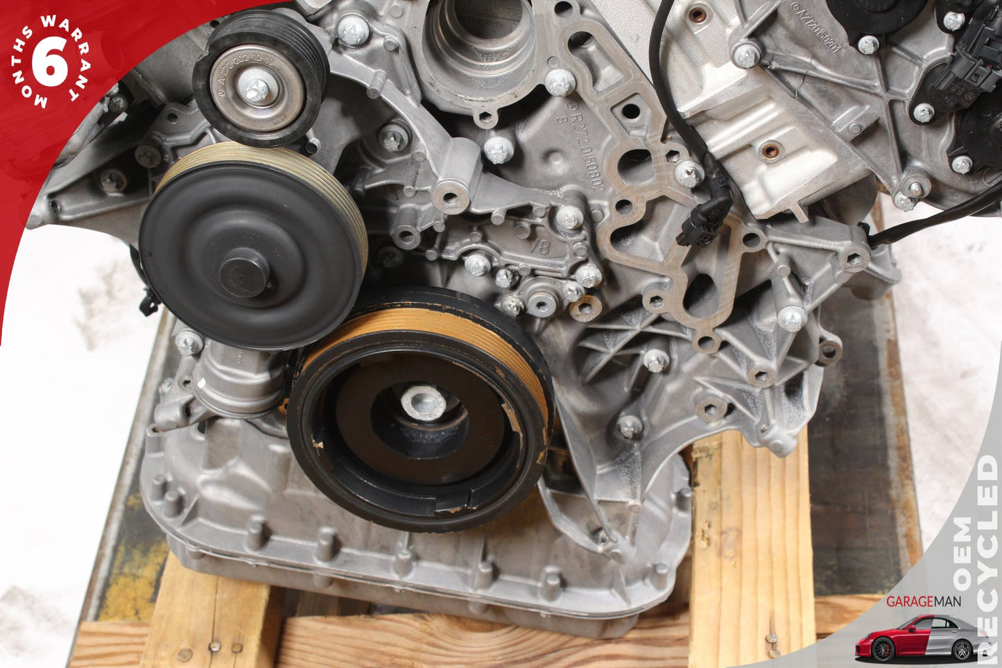 2007-2011 Mercedes W221 S550 CL550 RWD Engine Motor Assembly 5.5L V8 M273 OEM