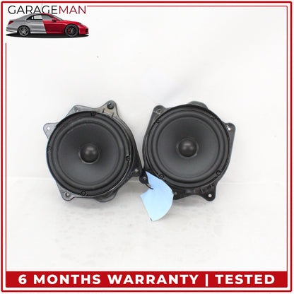 2010-2013 Mercedes W221 S400 Rear Left and Right Side Door Audio Speaker Set OEM