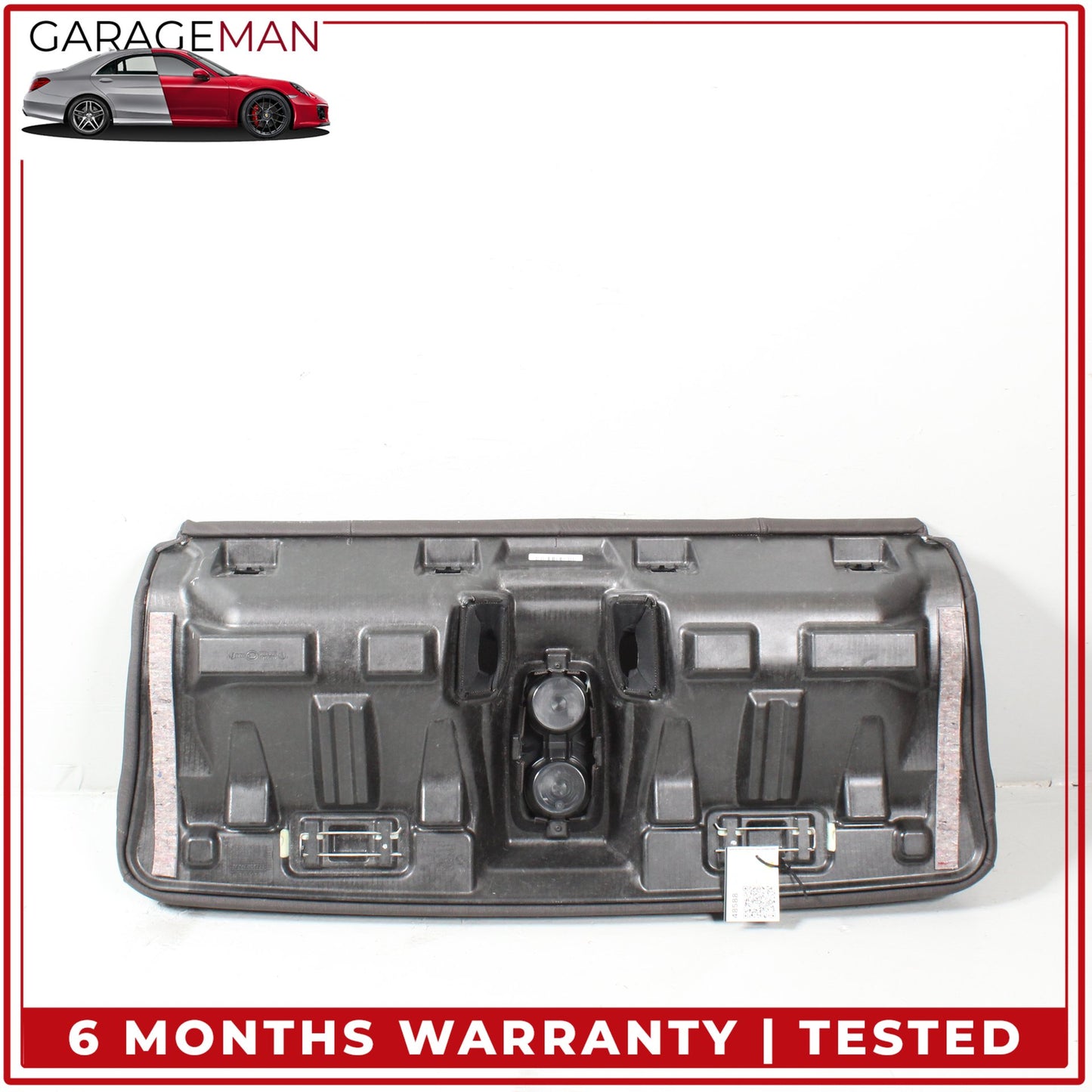 2014-2021 BMW i3 Rear Upper and Lower Seat Bench Cushion w/ Headrest Brown OEM