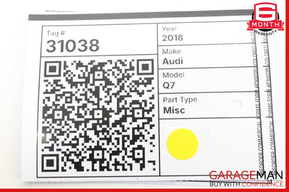 2017-2022 Audi Q7 SUV Body Control Module 8W0907063CG Genuine