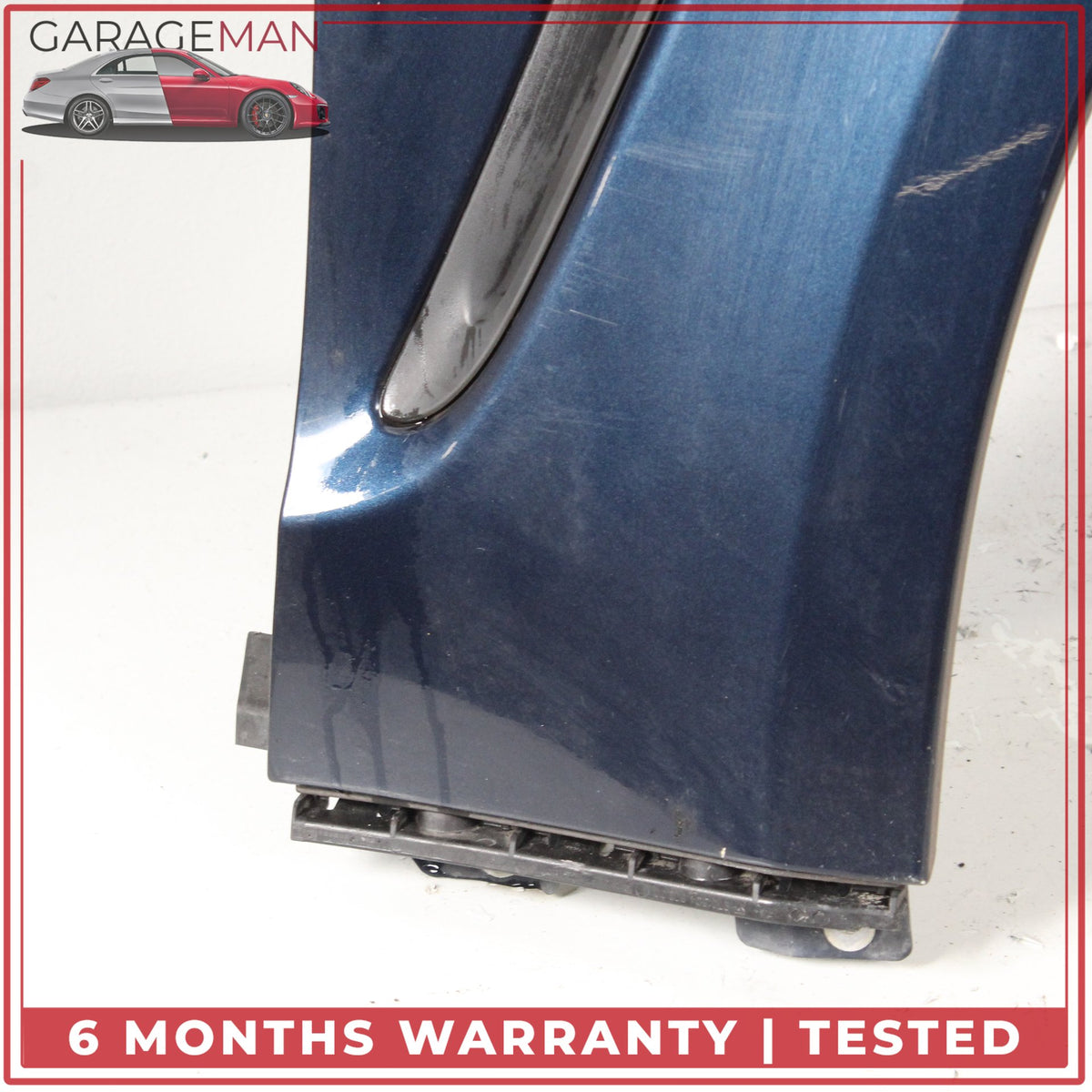 2010-2013 Porsche Panamera 970 Front Right Fender Panel Dark Blue Metallic OEM